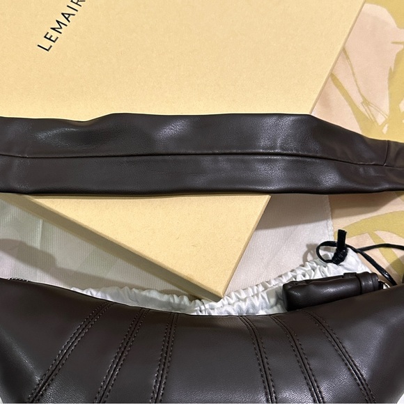 Emaire Brown Corner Bag - Picture 7 of 7